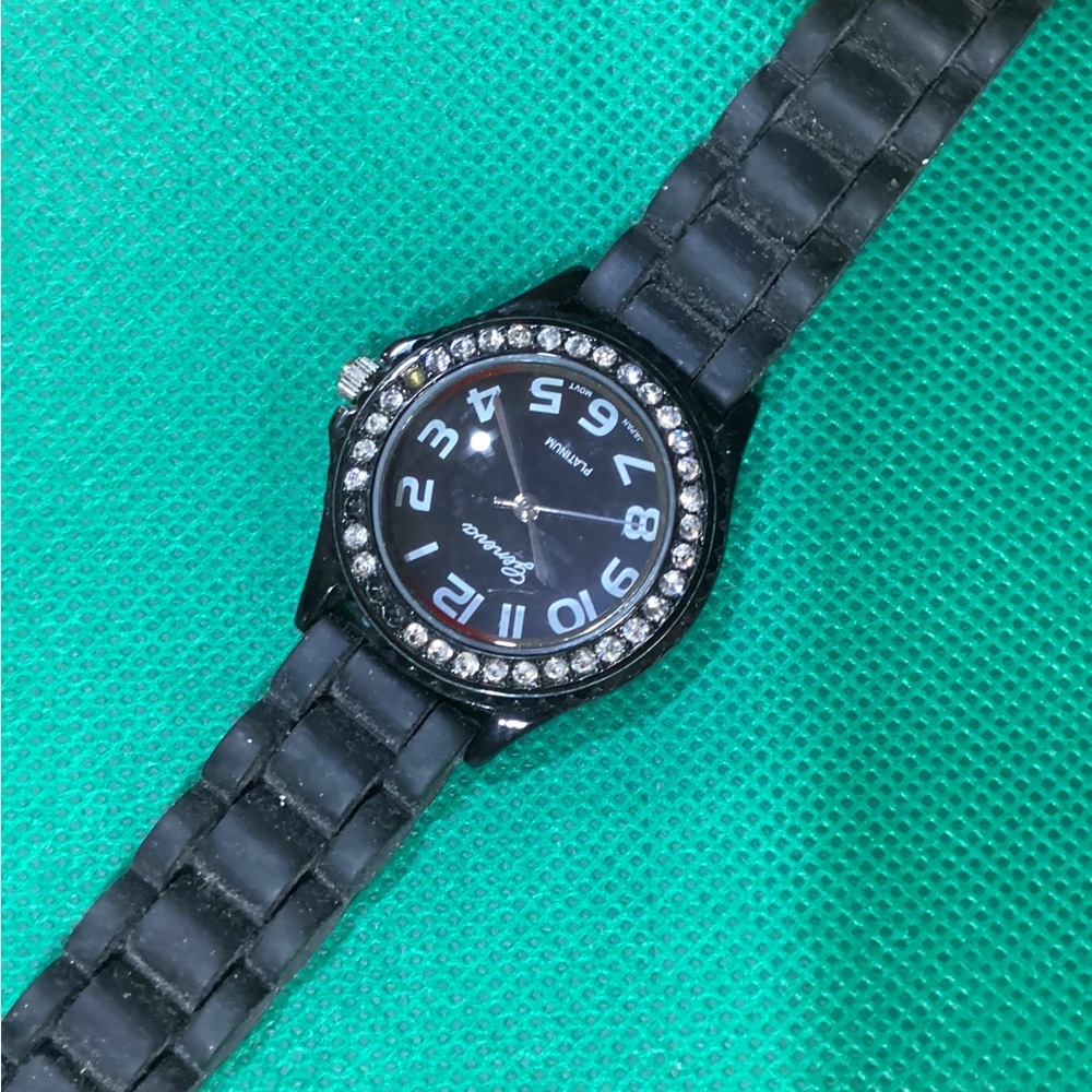 Black Geneva Women's Watch
